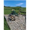 Image 2 : Massey Fergusson Two Bottom Horse Plow, Yard Decor