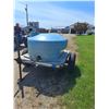 Image 2 : Hold On Poly Water Tank with Trailer - Approx. 150 Gal.