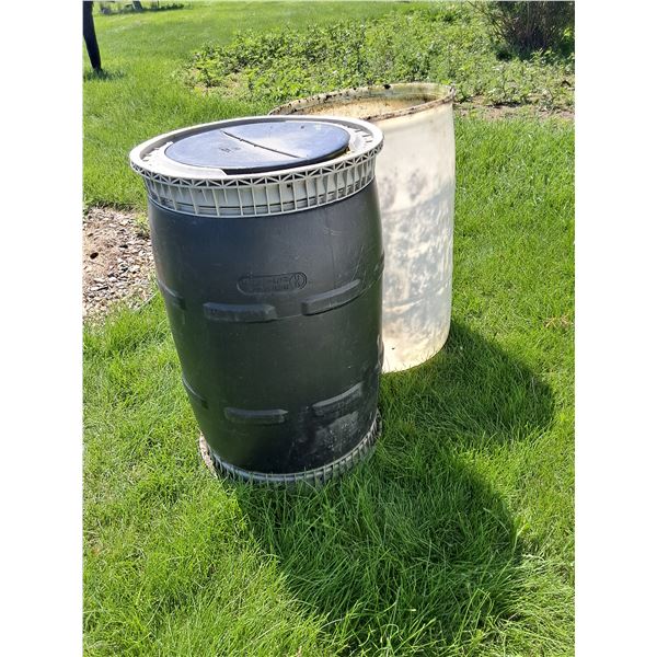 (2) Rain Water Barrels
