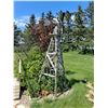 Image 1 : Wooden Windmill - approx 5Ft tall- Yard Decor