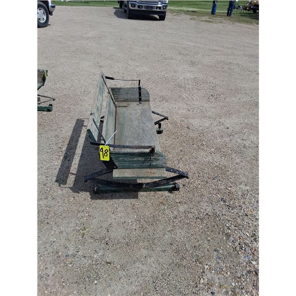 Wagon Seat with Leaf Springs