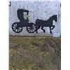 Image 2 : Yard Decor- Horse and Buggy Wooden Cut Out