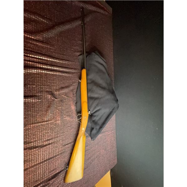 VALID PAL REQUIRED Spanish-made black powder percussion cap rifle marked 'MADE IN SPAIN'. Serial num