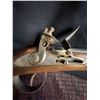Image 3 :  VALID PAL REQUIRED Belgian-made flintlock long gun featuring a wooden stock and metal lock mechanis