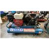 Image 1 : EAGLE 150 MAX PSI DUAL TANK CONTRACTORS MOBILE GAS POWERED AIR COMPRESSOR WITH HONDA GX160 5.5HP