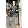 Image 1 : HEAVY DUTY MECHANICAL CABLE WINCH ON STAND WITH SPOOL OF BRAIDED CABLE