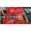 Image 1 : HILTI 1000-AVR HEAVY DUTY ELECTRIC DEMOLITION HAMMER IN HARD TRANSPORT CASE