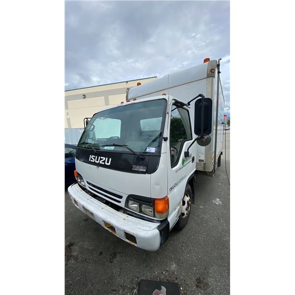 2000 ISUZU NPR HD, 2DR CUBE VAN, WHITE, VIN JALC4B145Y7017828,
