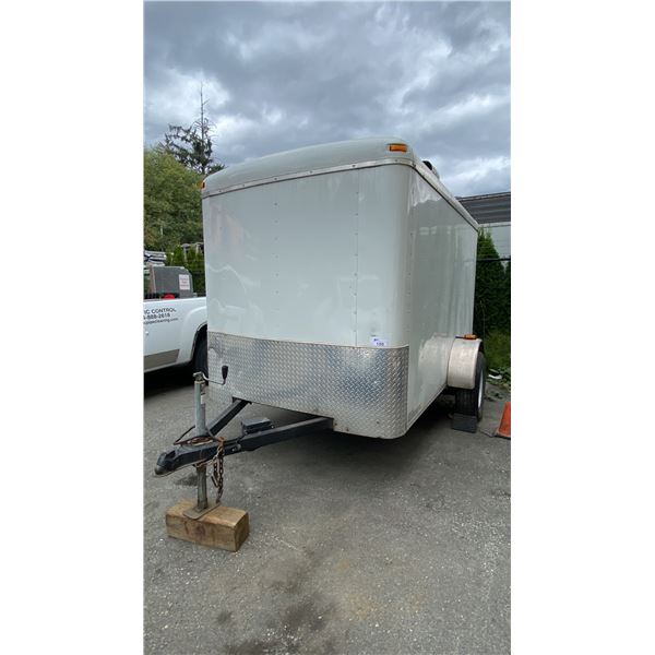 2006 AMERICAN HAULER IND AF610SA, BOILER CARGO TRAILER, WHITE, VIN 5N6200D1461012513,
