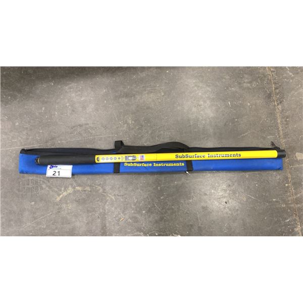 SUBSURFACE INSTRUMENTS ML-3S MAGNETIC LOCATOR WITH CARRYING CASE