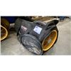 Image 1 : ALLEGRO STFJ-20N COMPACT 8" PORTABLE VENTILATOR AND AIR EVACUATION SYSTEM IN SOFT TRANSPORT BAG