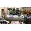 Image 1 : SWAN HORIZONTAL INDUSTRIAL AIR COMPRESSOR WITH BALDOR 2HP MOTOR