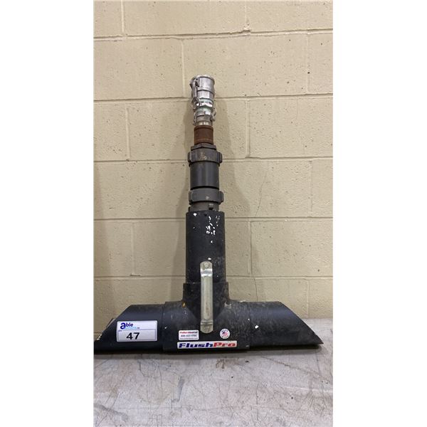 FLUSH PRO INDUSTRIAL PIPE FLUSHING DIFFUSER