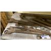 Image 3 : GROUP OF ASSORTED LARGE VINTAGE WRENCHES & OTHER TOOLS