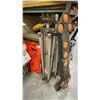 Image 1 : GROUP OF TRAFFIC CONTROL ITEMS- ASSORTED SIGNS, 3 STANDS & LIGHT UP DIRECTIONAL ARROW