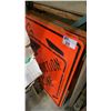 Image 4 : GROUP OF TRAFFIC CONTROL ITEMS- ASSORTED SIGNS, 3 STANDS & LIGHT UP DIRECTIONAL ARROW