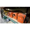Image 1 : SHELF OF ASSORTED INDUSTRIAL PORTABLE FANS WITH HOSE