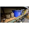 Image 1 : SHELF OF INDUSTRIAL ROOT CUTTER BLADES, FLEXIBLE SHAFT DRAIN CLEANING ATTACHMENT, DIAMOND CORE