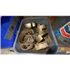 Image 6 : SHELF OF INDUSTRIAL ROOT CUTTER BLADES, FLEXIBLE SHAFT DRAIN CLEANING ATTACHMENT, DIAMOND CORE