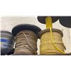 Image 5 : SHELF OF ASSORTED SPOOLS OF BRAIDED ROPE & GANGION ROPE
