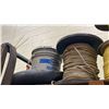 Image 6 : SHELF OF ASSORTED SPOOLS OF BRAIDED ROPE & GANGION ROPE