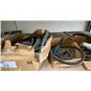 Image 3 : SHELF OF ASSORTED PIPE CLEANING ITEMS- GRIT PATCHERS, HOSE, BRACKETS & O-RINGS