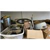 Image 4 : SHELF OF ASSORTED PIPE CLEANING ITEMS- GRIT PATCHERS, HOSE, BRACKETS & O-RINGS