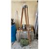 Image 1 : GROUP OF ASSORTED VINTAGE ITEMS- DIETZGEN OPTICAL TRANSIT LEVEL, AQUA SURVEY AND INSTRUMENTS MINERS