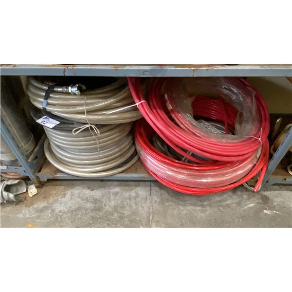 SHELF OF WATER LINES & TUBING