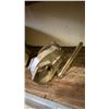 Image 1 : PAIR OF 4" BRASS GATE VALVES