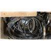 Image 4 : SHELF OF ASSORTED HEAVY DUTY LAY FLAT  WATER HOSE & HOSE/GEAR CLAMPS