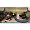 Image 1 : HURGO POWER SMOKER 2 PLUMBING SMOKE TESTER SYSTEM WITH HONDA GXH 50 ENGINE & 2 JUGS OF HURCO