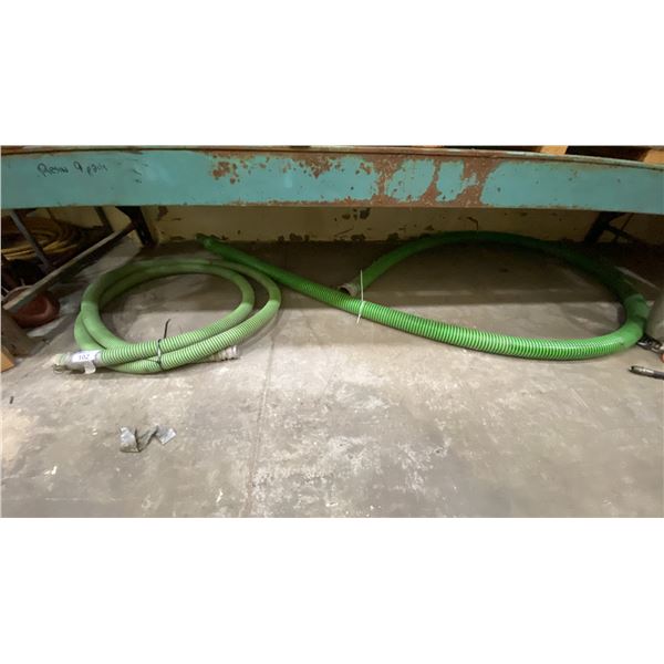 2 LARGE WATER HOSE PUMP LINES APPROX 25'L X 4"W & 20'L X 3"W