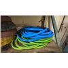 Image 2 : SHELF OF ASSORTED WATERMAIN TESTING EQUIPMENT- WATER HOSE, FIREHOSE, COUPLINGS, SHUT OFF VALVES,