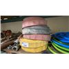 Image 3 : SHELF OF ASSORTED WATERMAIN TESTING EQUIPMENT- WATER HOSE, FIREHOSE, COUPLINGS, SHUT OFF VALVES,