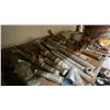 Image 5 : SHELF OF ASSORTED WATERMAIN TESTING EQUIPMENT- WATER HOSE, FIREHOSE, COUPLINGS, SHUT OFF VALVES,