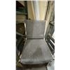 Image 3 : STACK OF GREY PADDED OFFICE CHAIRS & LITTLE GIANT PORTABLE STEP STOOL