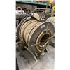 Image 2 : LARGE INDUSTRIAL METAL HOSE REEL WITH HEAVY DUTY HOSE & RG90 CONTROL PANEL