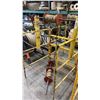 Image 1 : YELLOW HEAVY DUTY FOLDABLE MANHOLE MATERIAL LIFT SET WITH EXTRA WINCH