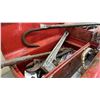 Image 5 : 3 RED METAL TOOL BOXES WITH ASSORTED TOOL CONTENTS