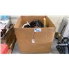 Image 2 : BOX WITH ASSORTED SURVEILLANCE CAMERAS, VIVITAR 730AFC ELECTRONIC FLASH & ASSORTED CORDS