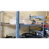 Image 3 : 6 SECTIONS OF EZ-RECT GREY METAL ADJUSTABLE SHELVING WITH WOOD SHELVES, ASSORTED HEIGHTS