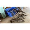 Image 2 : BIN OF ASSORTED HEAVY DUTY C-CLAMPS, APPROX 15