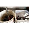 Image 1 : 2 BUCKETS OF RIDGID PIPE THREADING TOOLS