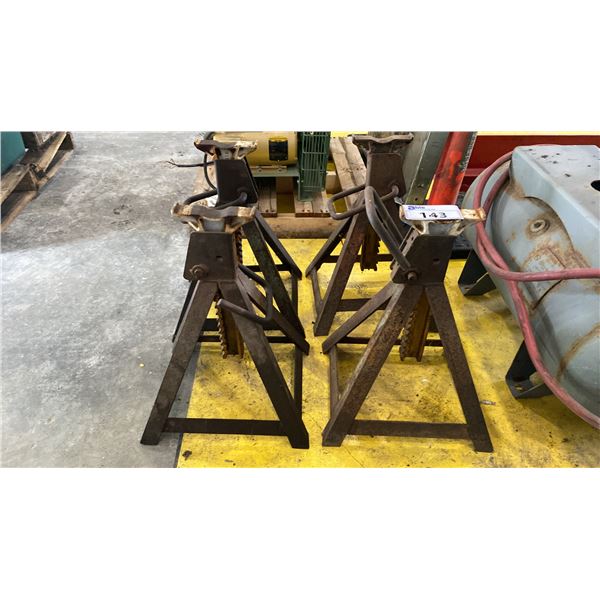 SET OF 4 HEAVY DUTY JACK STANDS