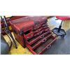 Image 3 : RED METAL 10 DRAWER TOOL CHEST & MECHANICS MOBILE STOOL