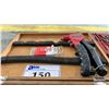 Image 3 : TAP AND DIE SET, CHISEL SET, ARROW RIVET GUN & ASSORTED HAND TOOLS,