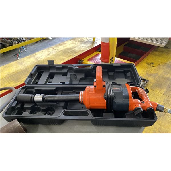 TMG INDUSTRIAL TMG-ATW16E PNEUMATIC EXTENDED IMPACT WRENCH IN HARD TRANSPORT CASE