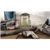 Image 4 : SHELF OF ASSORTED VINTAGE TOOLS- CADILLAC BLOWER, BLACK & DECKER 7611 ROUTER KIT, CRAFTSMAN