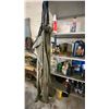 Image 19 : LARGE METAL SHELVING UNIT WITH ASSORTED CONTENTS- MOTOR OILS, GEAR OIL, MARKING PAINT, LUBRICANTS,
